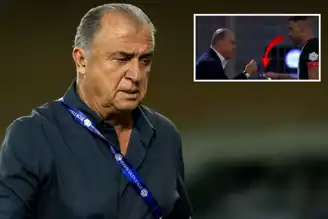 Fatih Terim'e Su Şakası! Tepkiler Çatladı