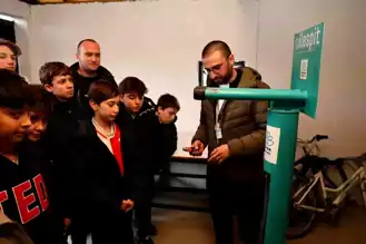 Nilüfer'de Öğrencilere Bisiklet Eğitimi