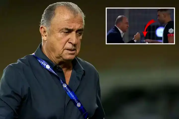 Fatih Terim'e Su Şakası! Tepkiler Çatladı
