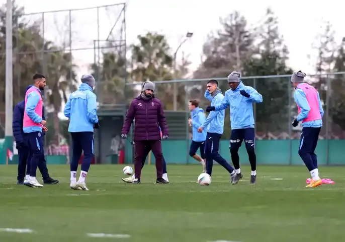 Trabzonspor, Eyüpspor Maçına Hazırlanıyor