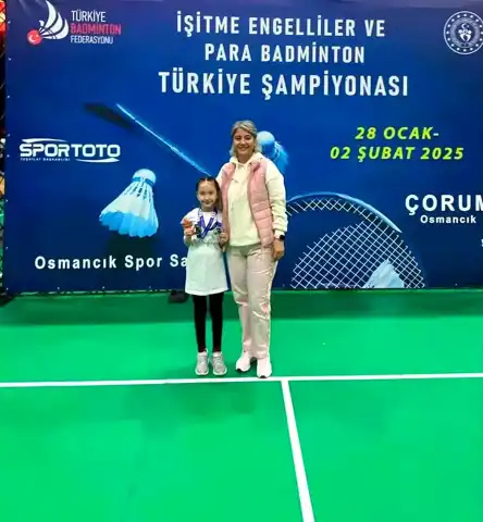 7 Yaşındaki Zeynep Ada Meşe, Türkiye İkincisi!